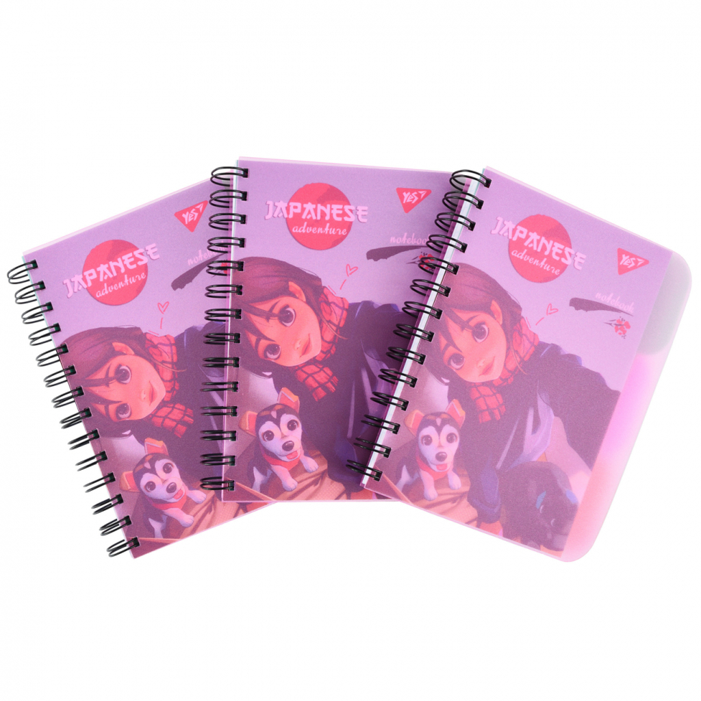 Блокнот Yes В6 Japanese adventure 144 аркуша пластикова обкладинка (681985)