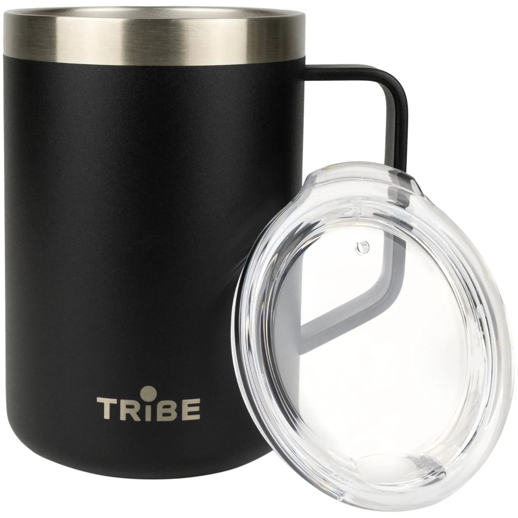 Термокружка Tribe Classic Mug 500 мл black (T-FA-0033-black) Термокружка Tribe Classic Mug 500 мл black (T-FA-0033-black)