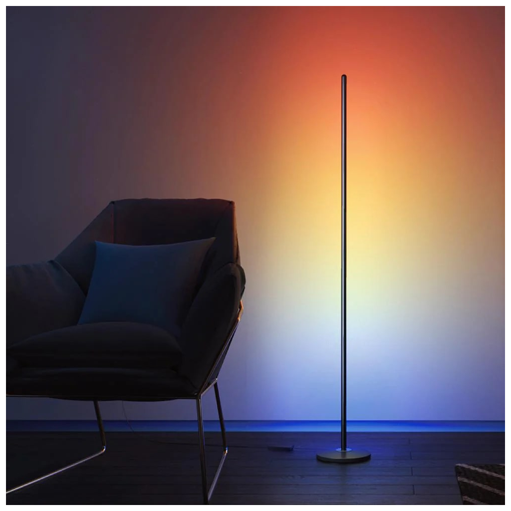 Торшер Govee H6076, 1000Lm, RGBICW, WI-FI/Bluetooth, black (H6076312)