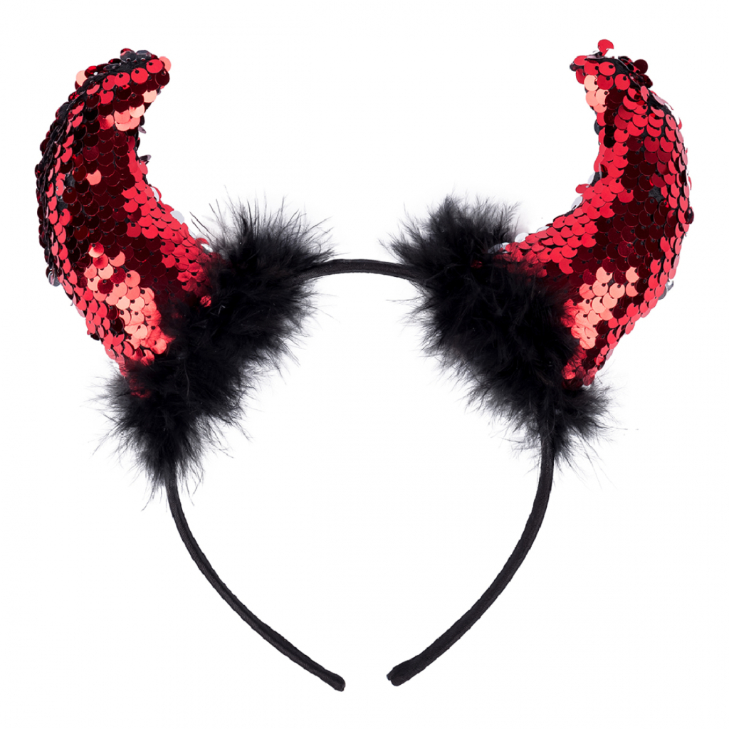 Дитячий обруч для волосся YES! Fun Хелловін "Ріжки" (973712)