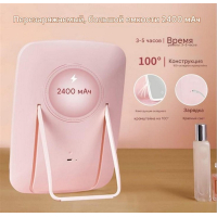 Дзеркало Xiaomi LED Makeup Mirror Pink (NV505 Pink)