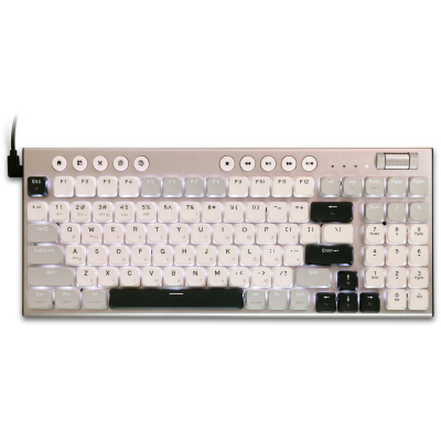 Клавіатура Thunderobot K96 Tri-mode Red Switch UA Grey (6932066308230)