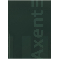 Notebook Axent A4 One color, 96 sheets cell, green (8426-1-A)