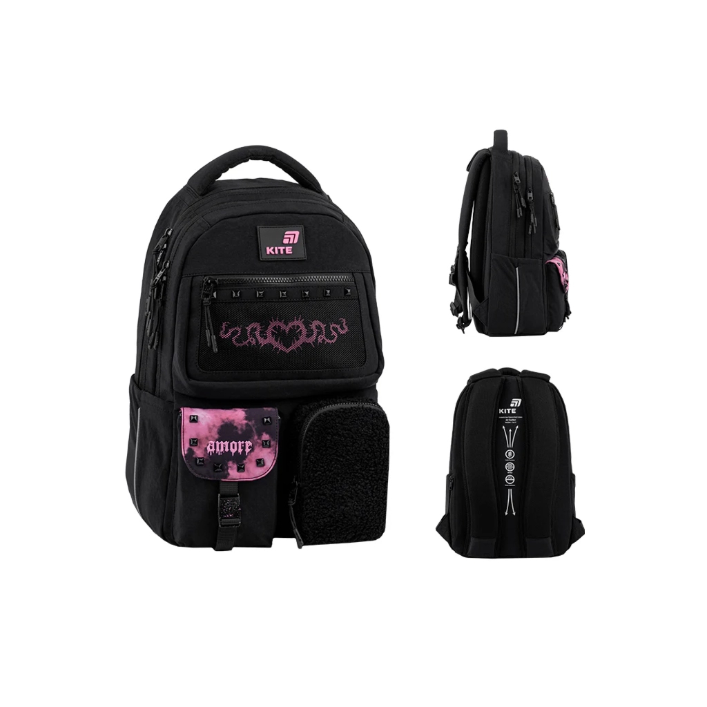 Рюкзак шкільний Kite Education teens 2587M Drama Queen (K26-2587M-2)