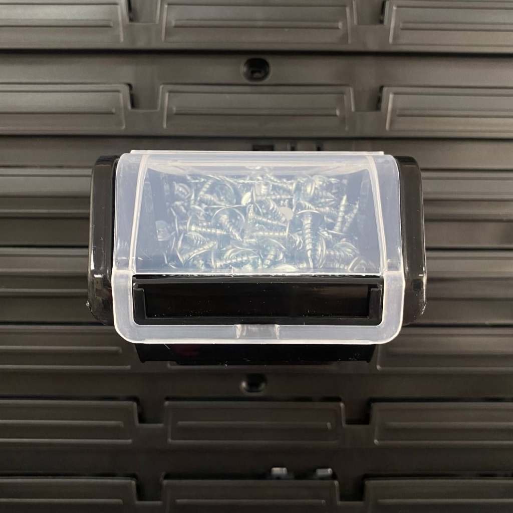 Ящик для інструментів Kistenberg ємність з кришкою, чорний, 195*120*90, TRUCK PLUS, KTR20F-S411 (KTR20F-S411)