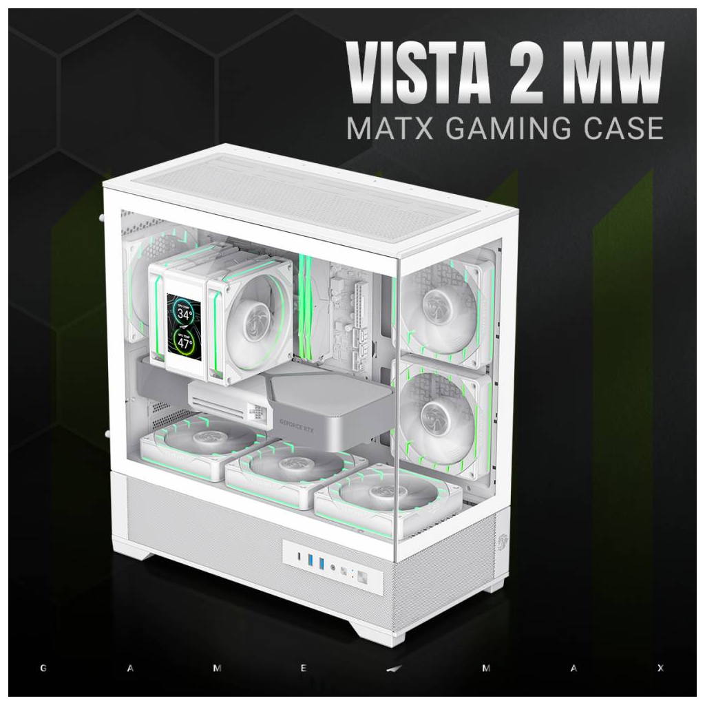 Корпус для ПК Gamemax VISTA 2 MW