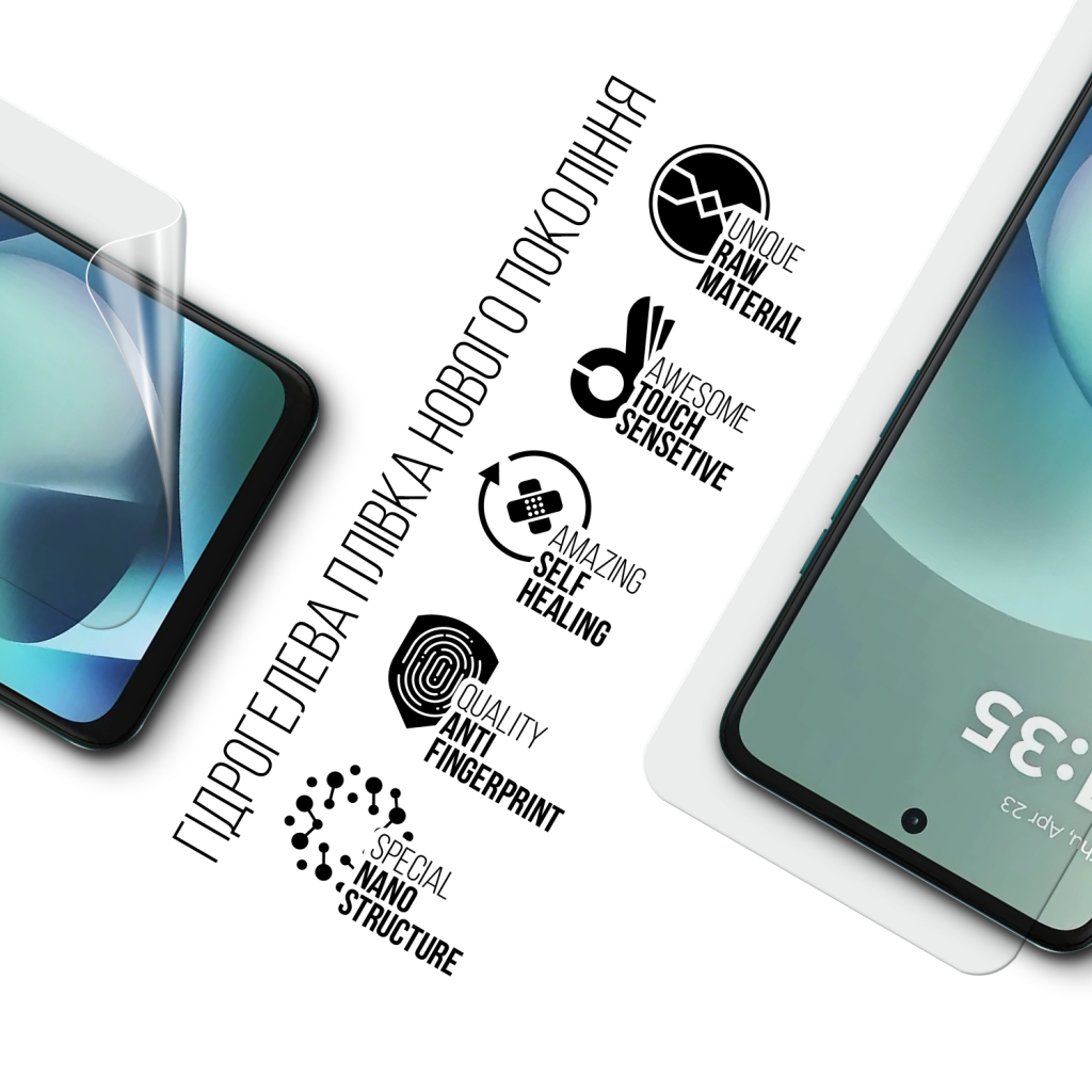 Плівка захисна Armorstandart hydrogel Motorola G57 Power 5G (ARM89617)