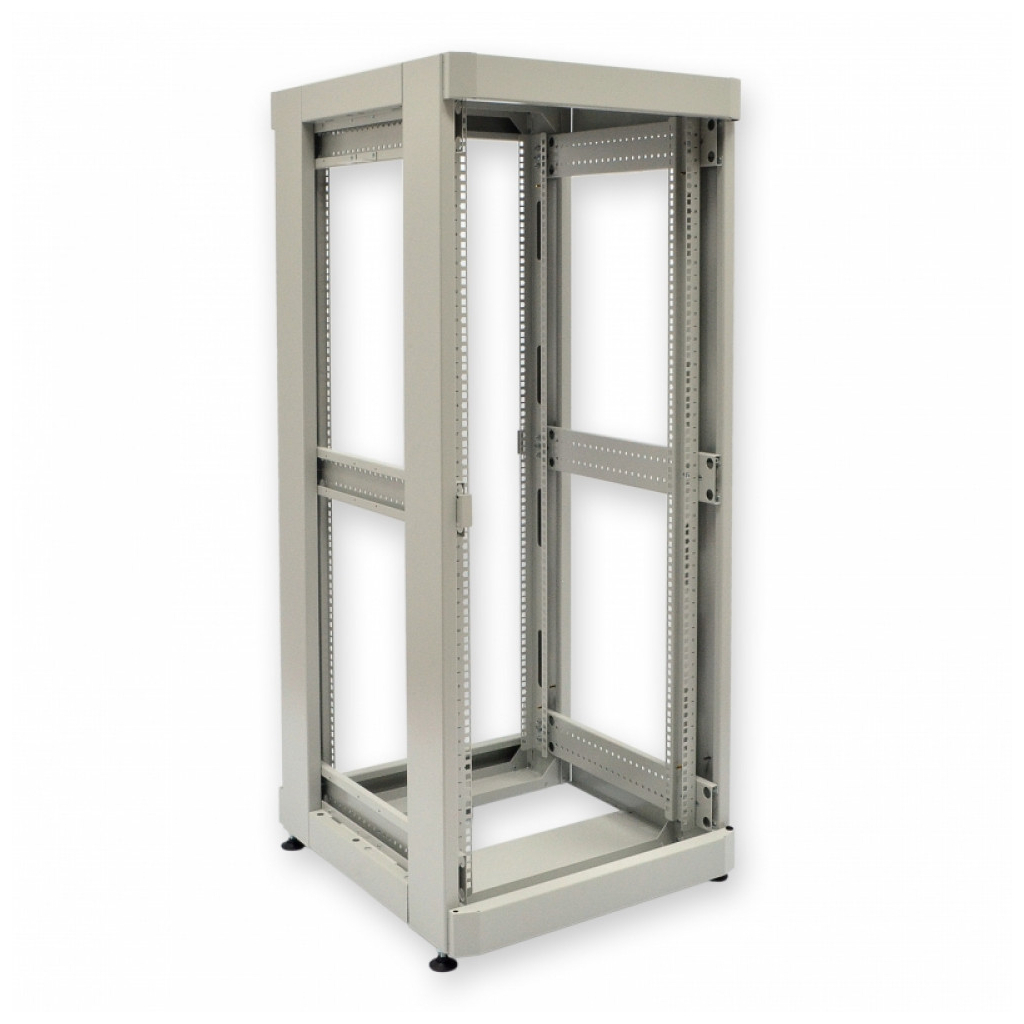 Шафа напольна GEAR 33U 19" 600x600 мм, PREMIUM, grey (GWMSN-33U-600-600G)