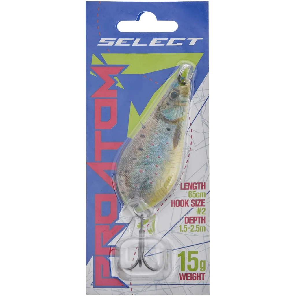 Блешня Select ProAtom 15.0g 65mm S47 (1870.74.10) Блешня Select ProAtom 15.0g 65mm S47 (1870.74.10)