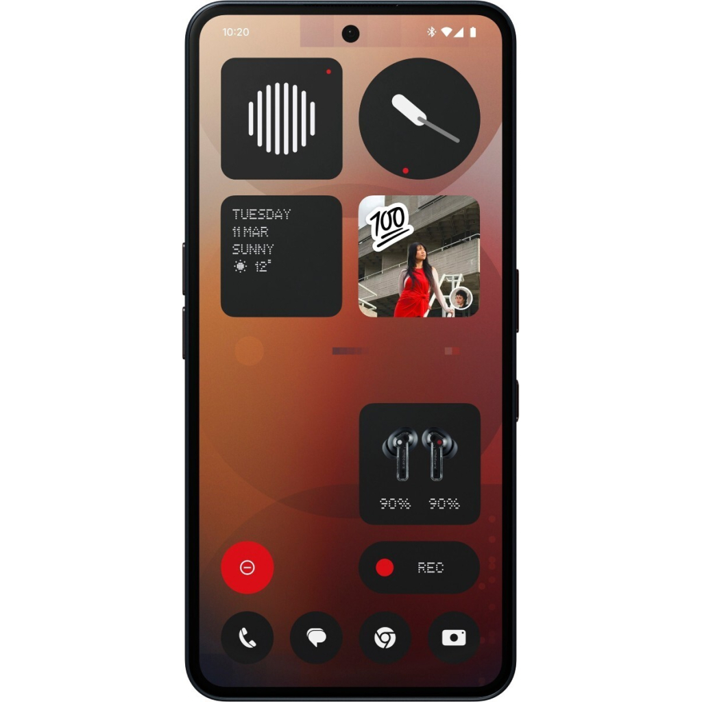 Мобільний телефон Nothing Phone (3a) 12/256Gb Black (920021K)