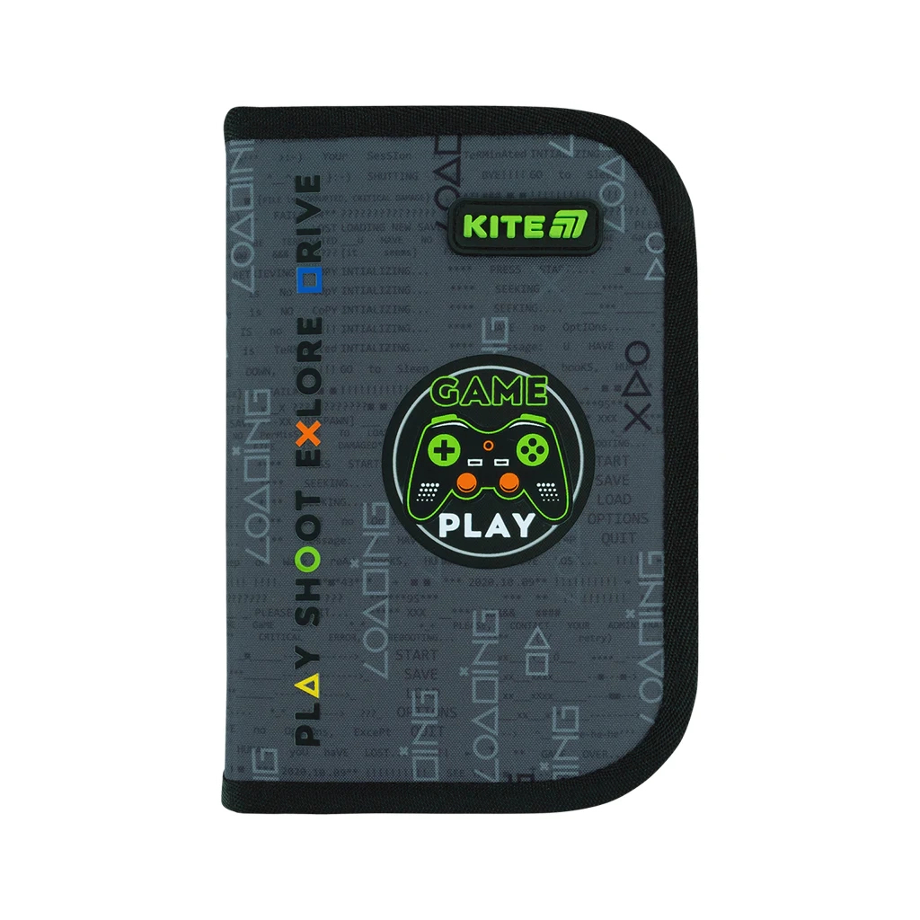 Пенал Kite Good Game 622, без наповнення, 1 відділення, 2 відвороти (K26-622-2)