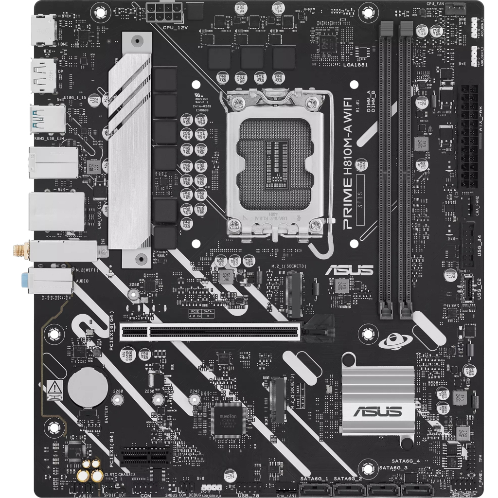Материнська плата ASUS PRIME H810M-A WIFI