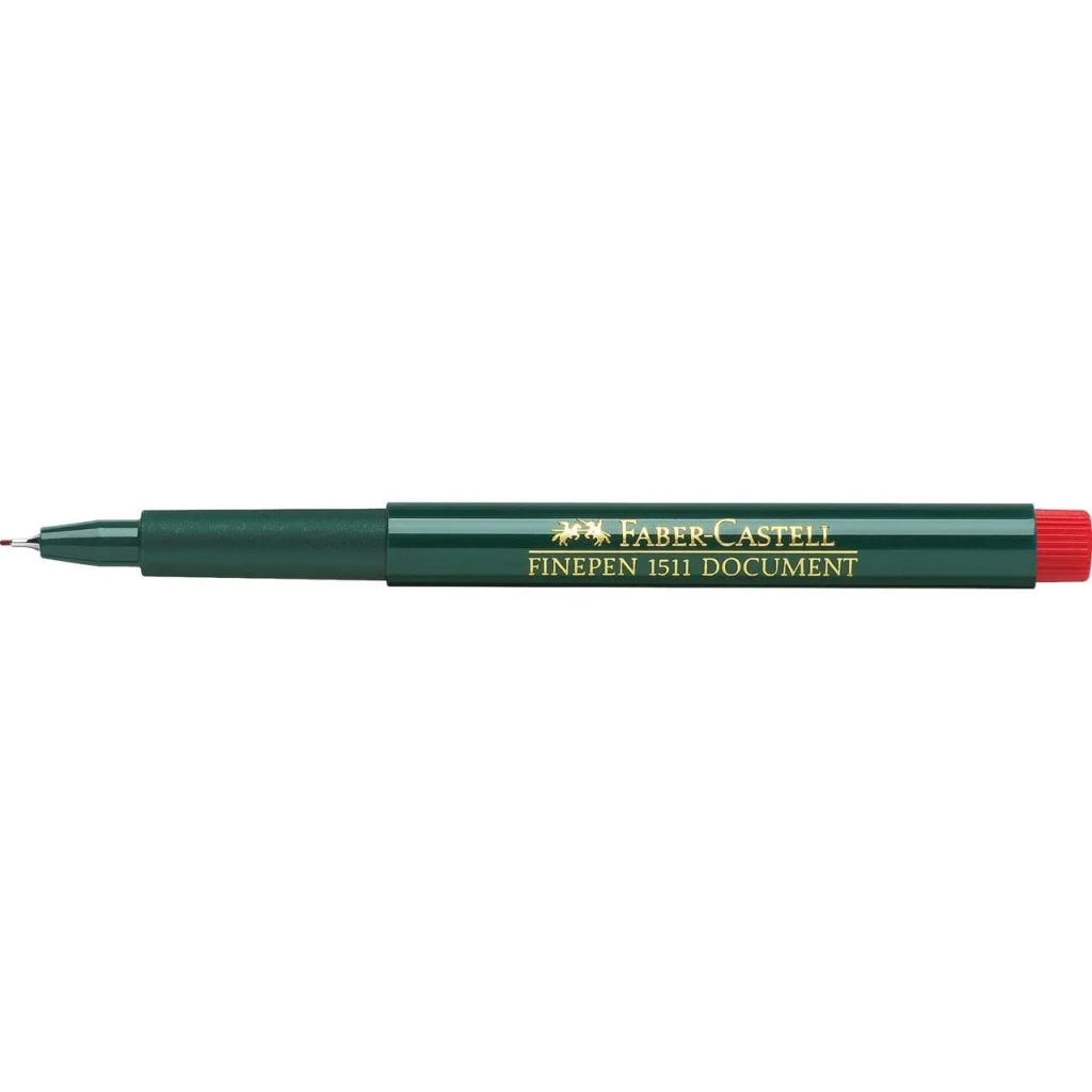 Лайнер Faber-Castell капілярна ручка FINEPEN 1511 Document червоний 0,4 мм (2203) Лайнер Faber-Castell капілярна ручка FINEPEN 1511 Document червоний 0,4 мм (2203)