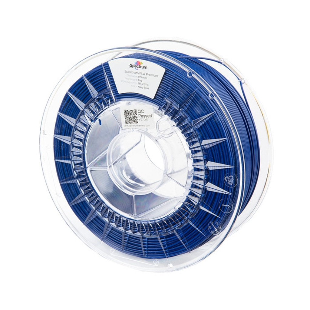 Пластик для 3D-принтера Spectrum PLA Premium 1.75mm 1kg Blue, Navy (80043)