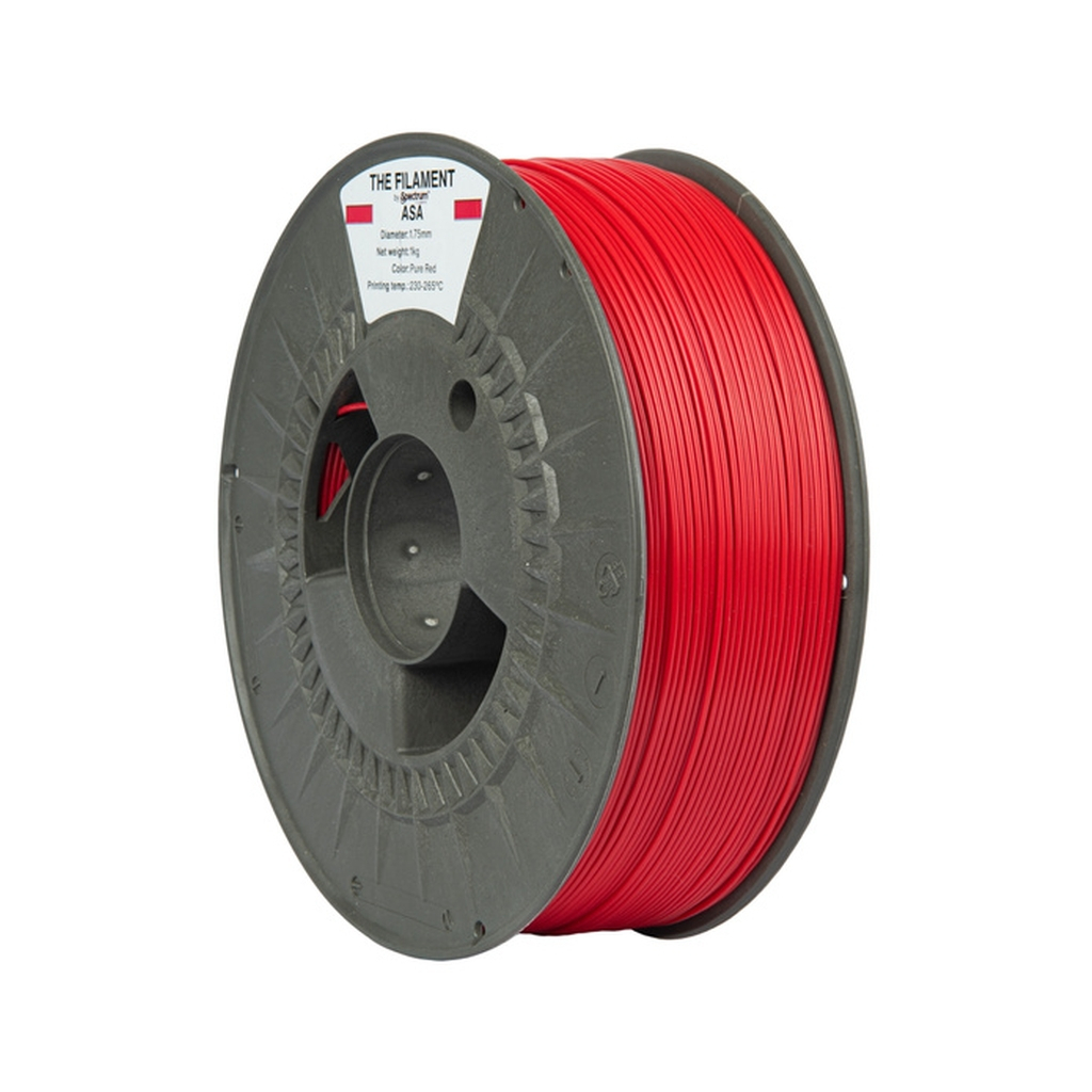 Пластик для 3D-принтера The Filament ASA 1.75mm 1kg Red, Pure (TF-24210)