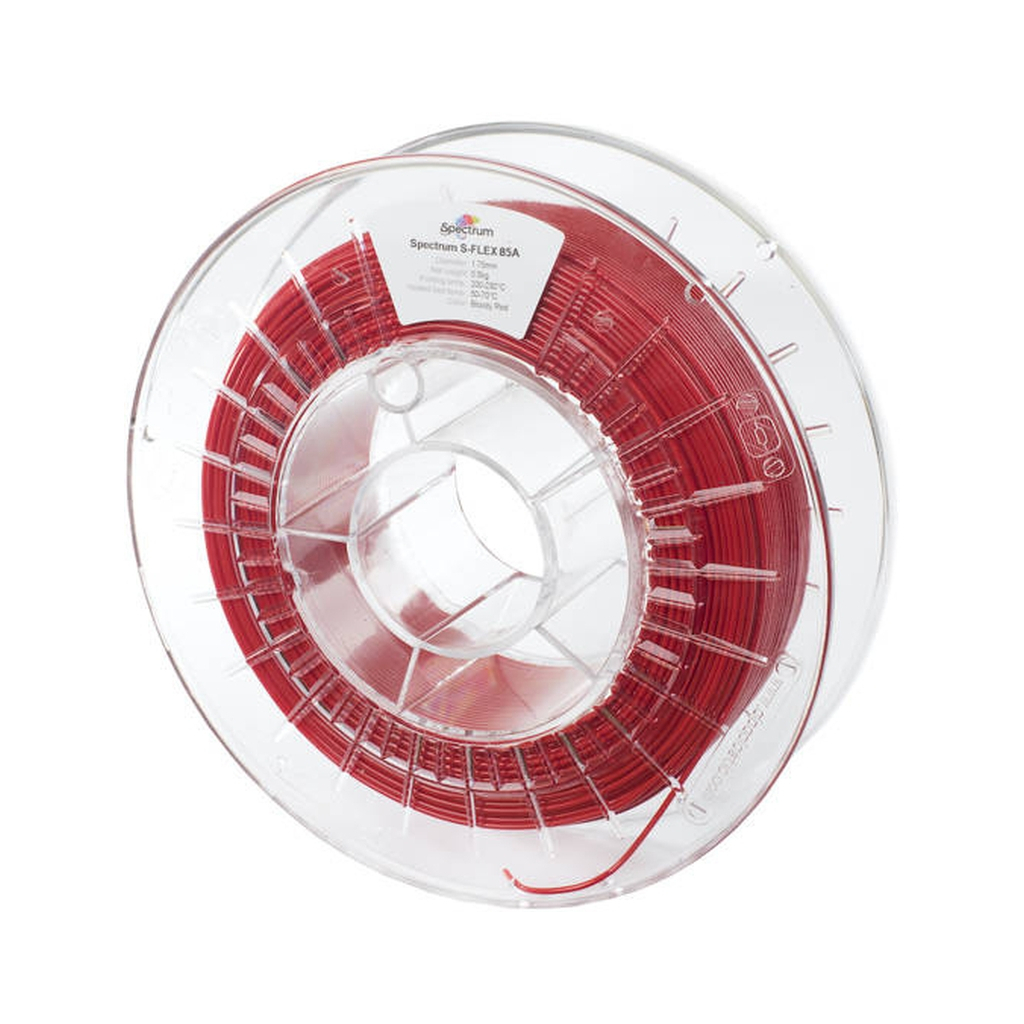 Пластик для 3D-принтера Spectrum S-Flex 85A 1.75mm 0.5kg Red, Bloody (80573)