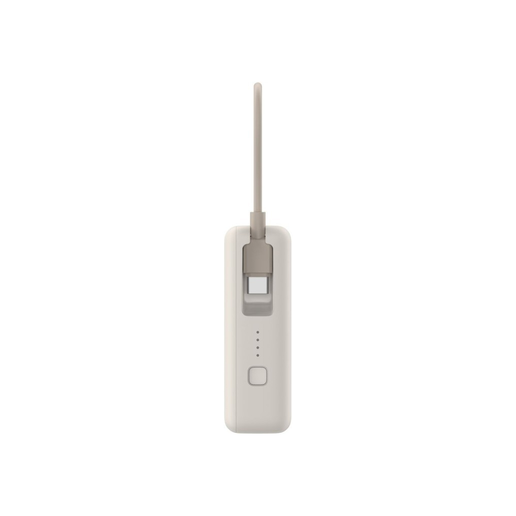 Повербанк Xiaomi 10000mAh 33W Integrated Cable Beige (BHR9333GL)