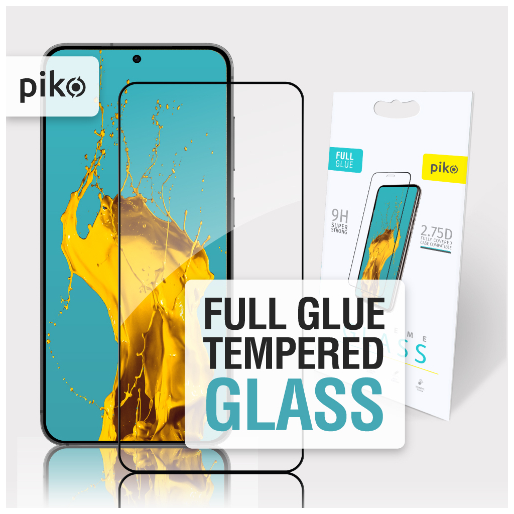 Скло захисне Piko Full Glue ESD Samsung S26 Black (1283126633935)