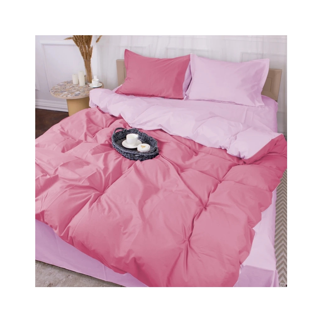 Постільна білизна MirSon Poplin Line 018 + 041 Dahlia 200 x 220 (2200006288800)