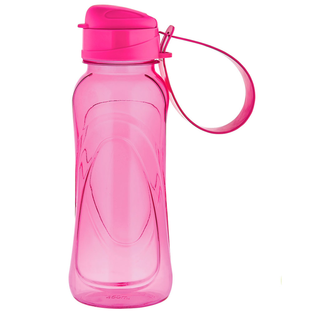 Пляшка для води Gusto Mini Sky GT-G-911034 450 мл рожева (126103)