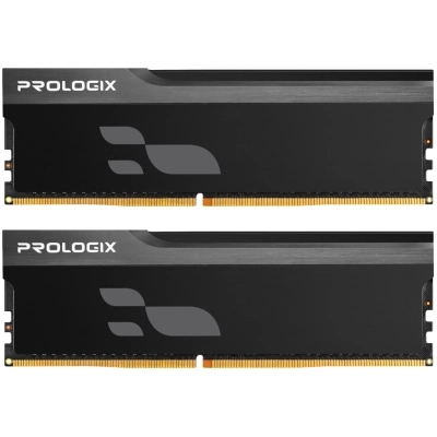 Модуль пам'яті для комп'ютера DDR4 16GB (2x8GB) 3200 MHz Onyx Black Prologix (PRO16GB3200YB4K)