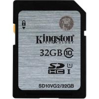 Карта пам'яті Kingston 32GGB SDHC Class10 UHS-I (SD10VG2/32GB)