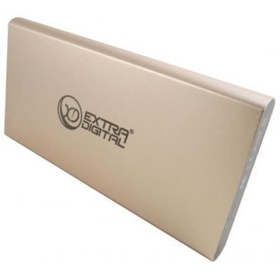 Батарея універсальна Extradigital YN-012 (12 000 mAh, input microUSB+Lightinihg) Gold (PBU3421)