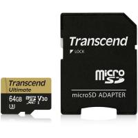 Карта пам'яті Transcend 64GB microSDXC class 10 UHS-I U3 MLC (TS64GUSDU3M)