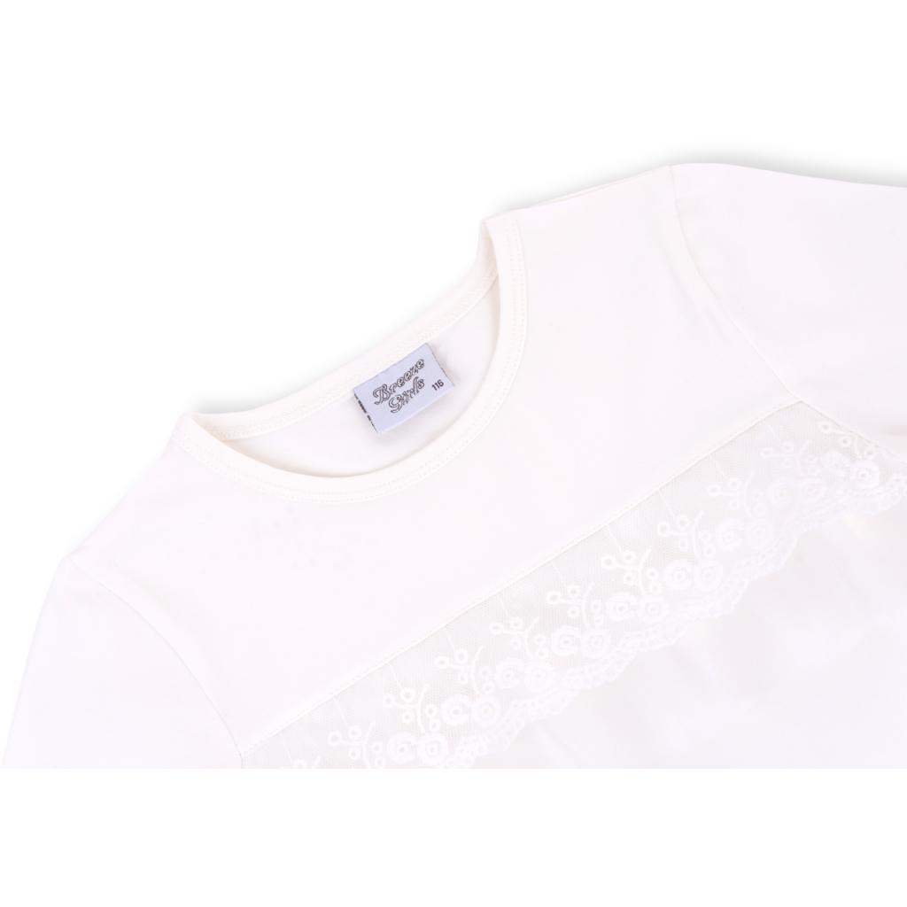 Кофта дитяча Breeze з мереживом (9618-134G-beige)