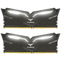 Модуль пам'яті для комп'ютера DDR4 16GB (2x8GB) 3200 MHz T-Force Night Hawk Black/White Team (THWD416G3200HC16CDC01)