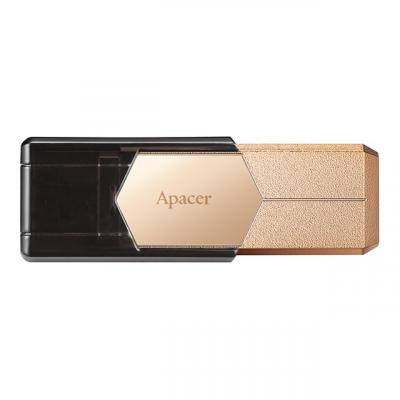 USB флеш накопичувач Apacer 64GB AH650 Gold USB 3.0 (AP64GAH650C-1)