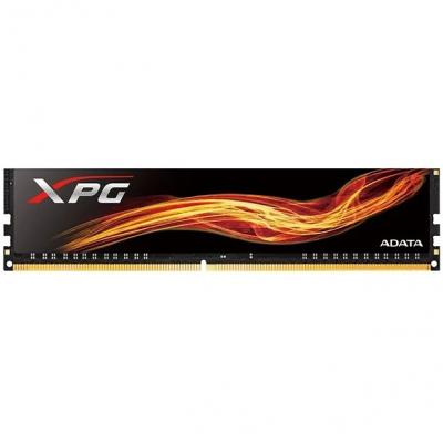 Модуль пам'яті для комп'ютера DDR4 8GB 3000 MHz XPG Flame-HS Black ADATA (AX4U300038G16-BBF)