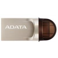 USB флеш накопичувач ADATA 64GB UC370 Golden USB 3.1 Type-C (AUC370-64G-RGD)