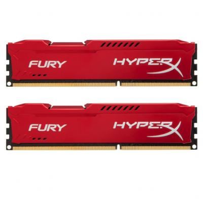 Модуль пам'яті для комп'ютера DDR4 32GB (2x16GB) 2933 MHz HyperX FURY Red Kingston Fury (ex.HyperX) (HX429C17FRK2/32)
