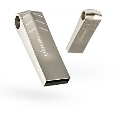 USB флеш накопичувач eXceleram 32GB U4 Series Silver USB 2.0 (EXP2U2U4S32)