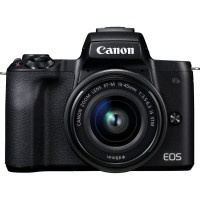 Цифровий фотоапарат Canon EOS M50 15-45 IS STM + 55-200 IS STM kit black (2680C054)