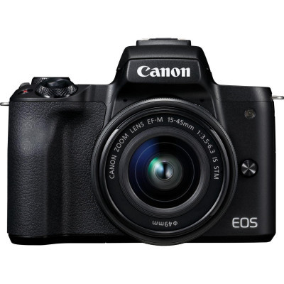 Цифровий фотоапарат Canon EOS M50 15-45 IS STM + 55-200 IS STM kit black (2680C054)