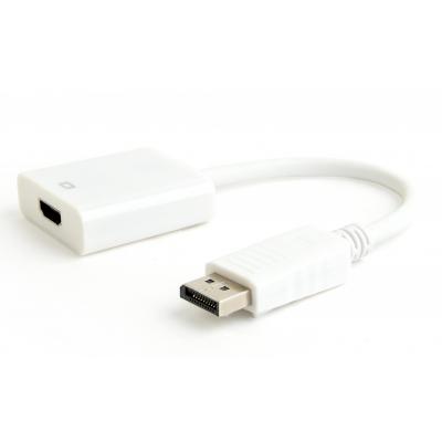 Перехідник DisplayPort на HDMI Cablexpert (A-DPM-HDMIF-03-W)