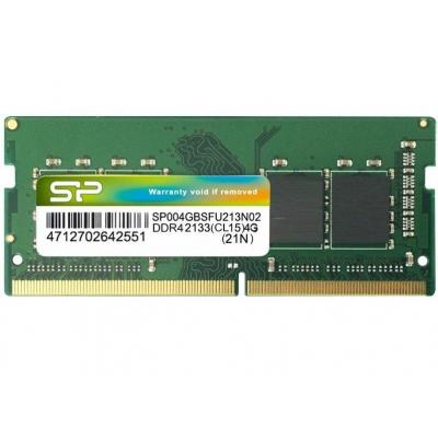 Модуль пам'яті для ноутбука SoDIMM DDR4 8GB 2400 MHz Silicon Power (SP008GBSFU240B02)