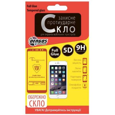 Скло захисне Dengos для Xiaomi Redmi Go, Full Glue, black frame (TGFG-50)
