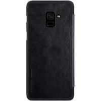 Чохол до мобільного телефона Nillkin Samsung A8 Plus 2018 Qin Leather Black (346498)