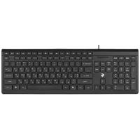 Клавіатура 2E KM1020 Slim USB Black (2E-KM1020UB)