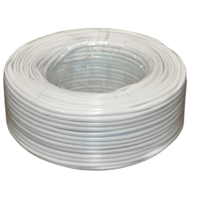 Кабель телевізійний Ritar 0,90 мм.CCS, 32x0.12m CCA экран, 75 Ом, FPE, д.6,8мм PVC (RT-W100-RG6U-32W 8CCS)