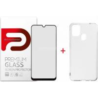 Чохол до мобільного телефона Armorstandart Samsung M31 Air Series Panel + Full Glue Glass (ARM58044)