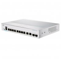 Комутатор мережевий Cisco CBS350-8FP-E-2G-EU