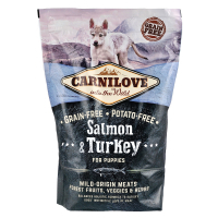 Dry food for dogs Carnilove Puppy Salmon and Turkey 1.5 kg (8595602508839)