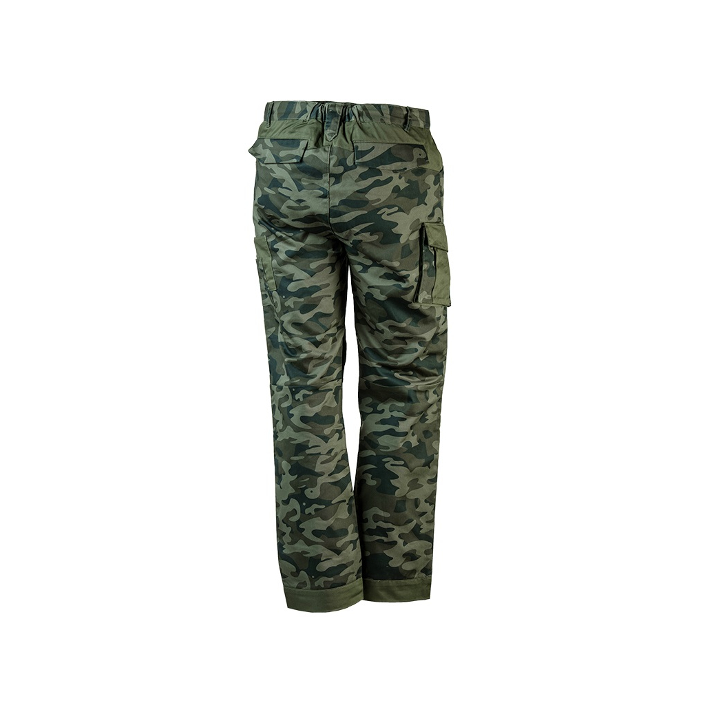 Штани робочі Neo Tools CAMO, розмір S (48), 255 г/м2, з відсіком для наколінників, (81-221-S)