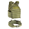 Плитоноска Defcon 5 Carrier With Belt Green (D5-BAV13 OD)