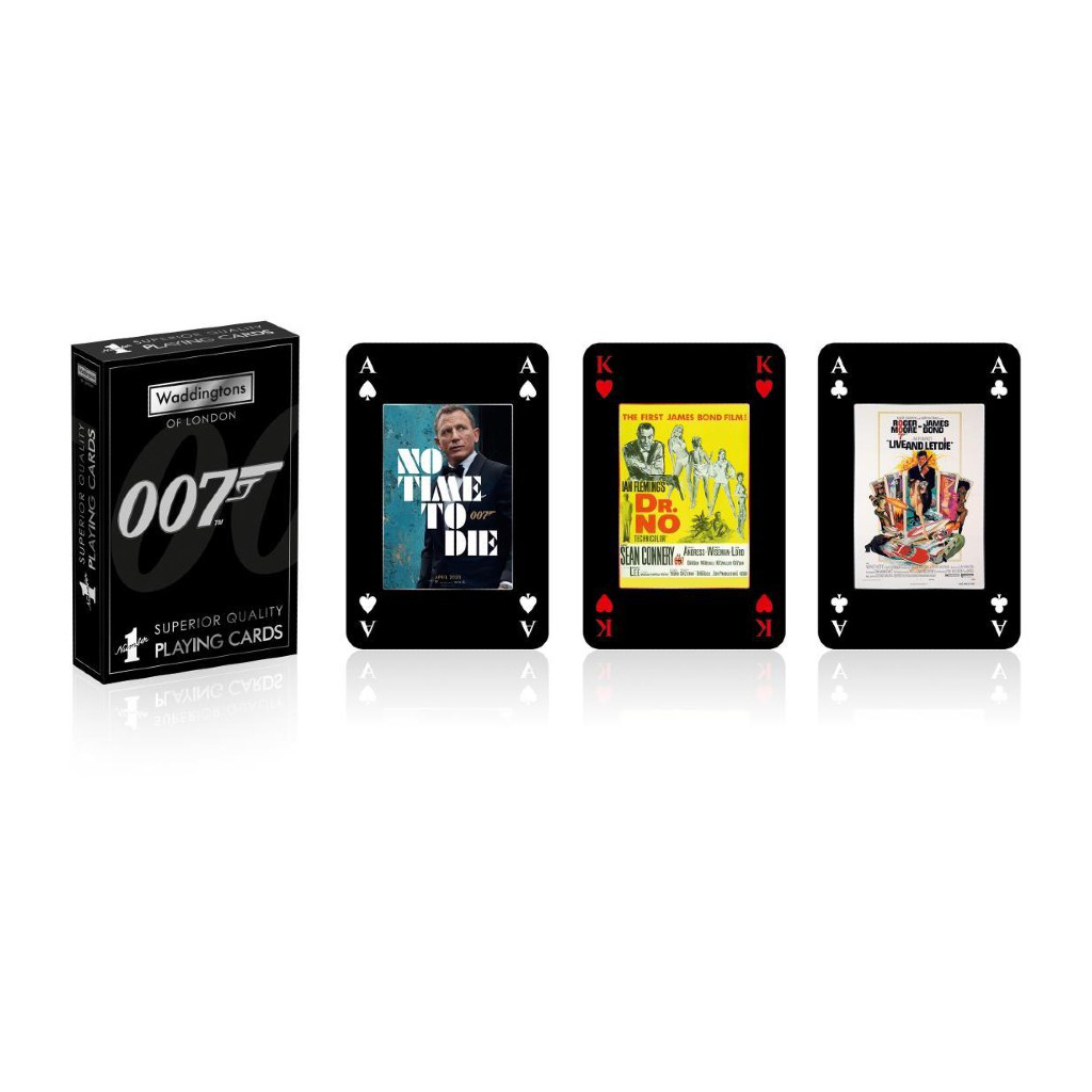 Гральні карти Winning Moves James Bond 007 Waddingtons No.1 (WM00383-EN1-12)