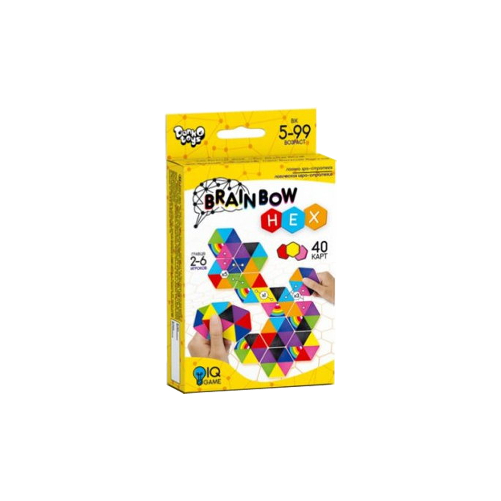 Настільна гра Danko Toys Brainbow HEX (G-BRH-01-01) Настільна гра Danko Toys Brainbow HEX (G-BRH-01-01)